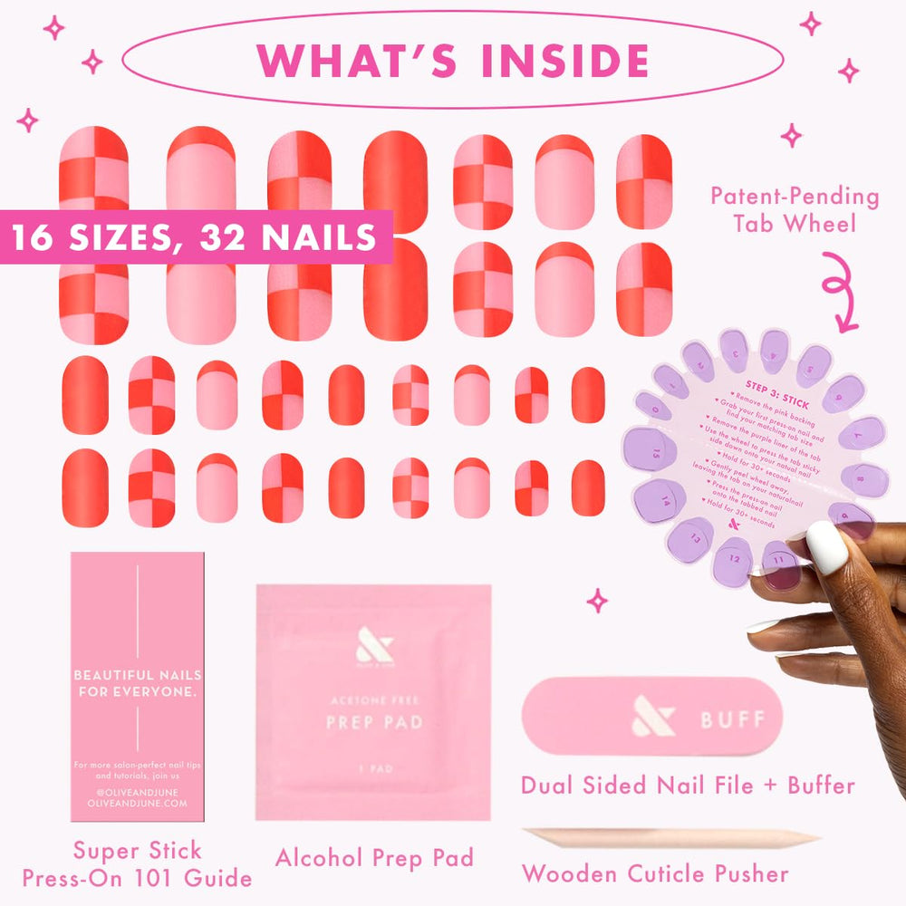 Olive & June Super Stick Mani: duración de hasta 7 días para cambios de look sin complicaciones.