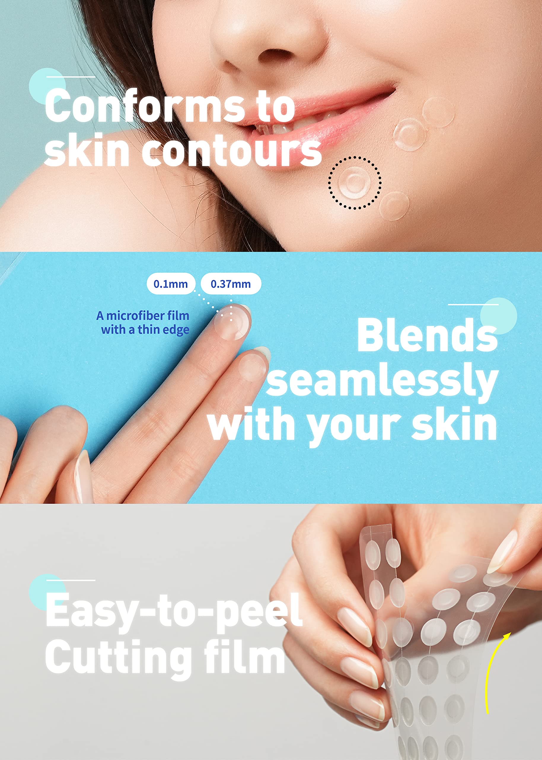 OLIVE YOUNG Care Plus Spot Patch ideal para piel propensa a imperfecciones.