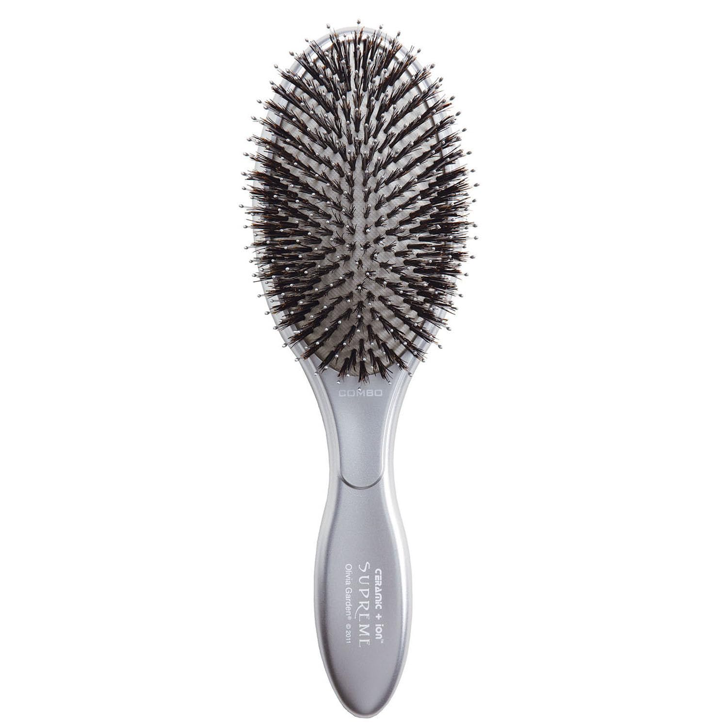Olivia Garden Ceramic + Ion Supreme Paddle Brush overview for versatile styling on all hair lengths