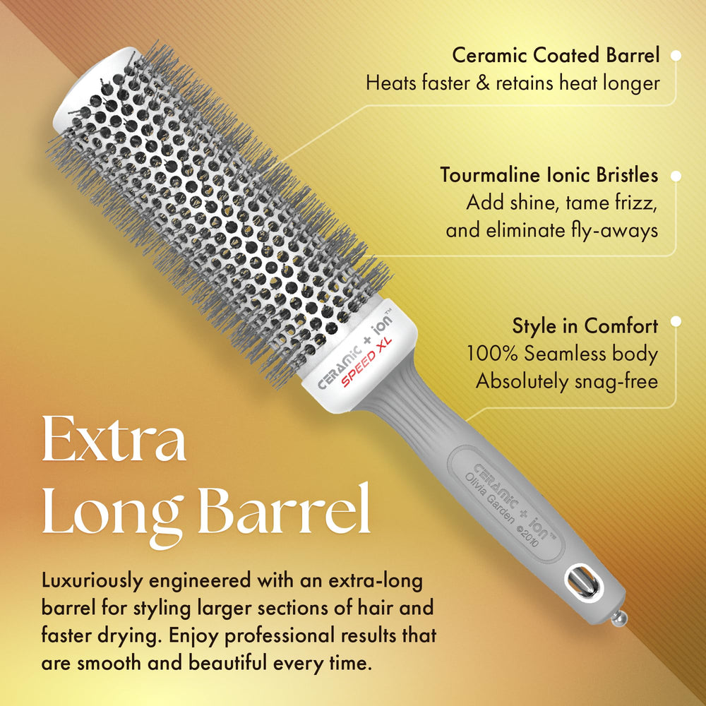 Olivia Garden retractable sectioning pick for precise hair parting.