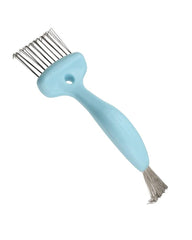 Olivia Garden Brush Cleaner 2-in-1 design for all brushes and easy upkeep.