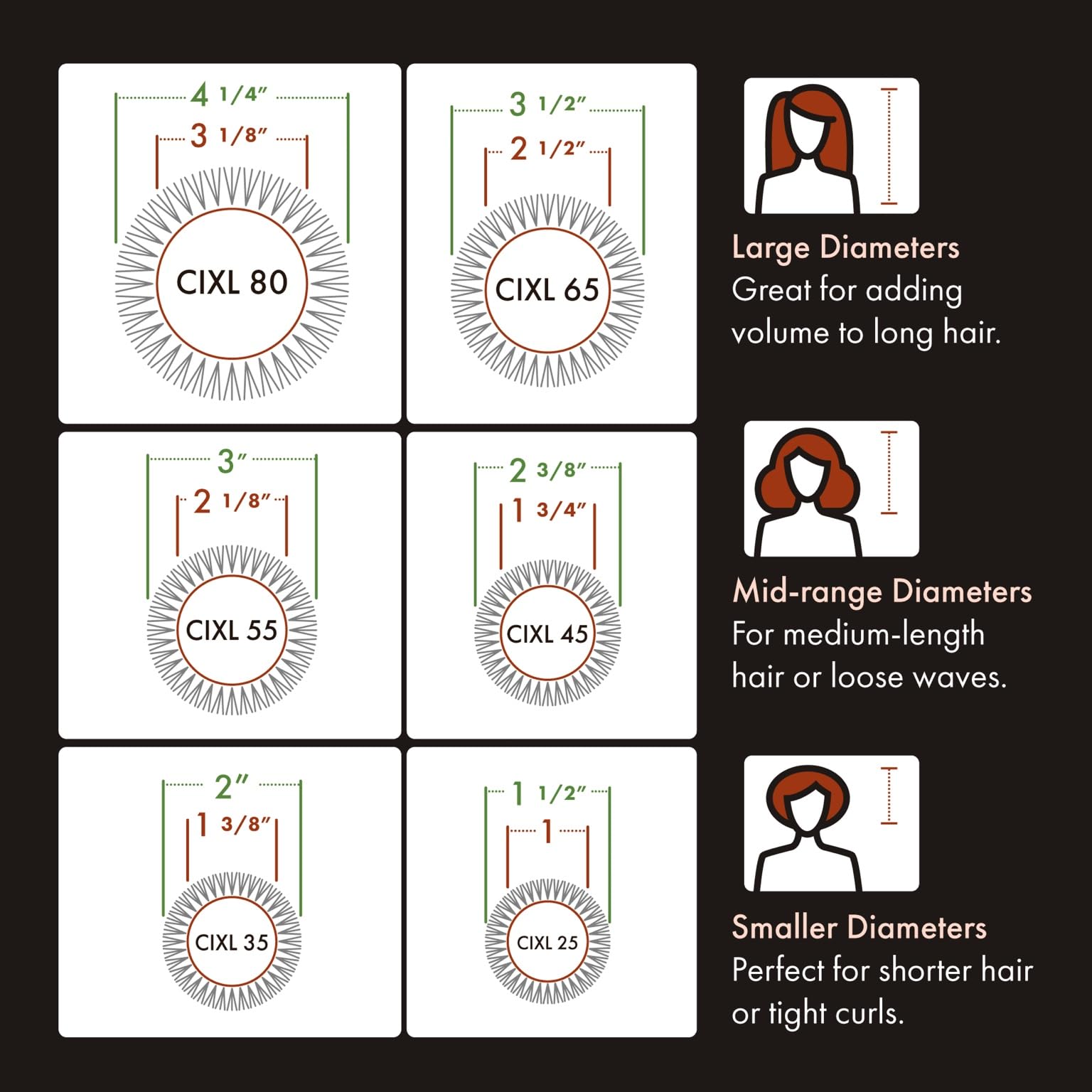 Olivia Garden ion technology and bristles promote smoother, shinier hair.