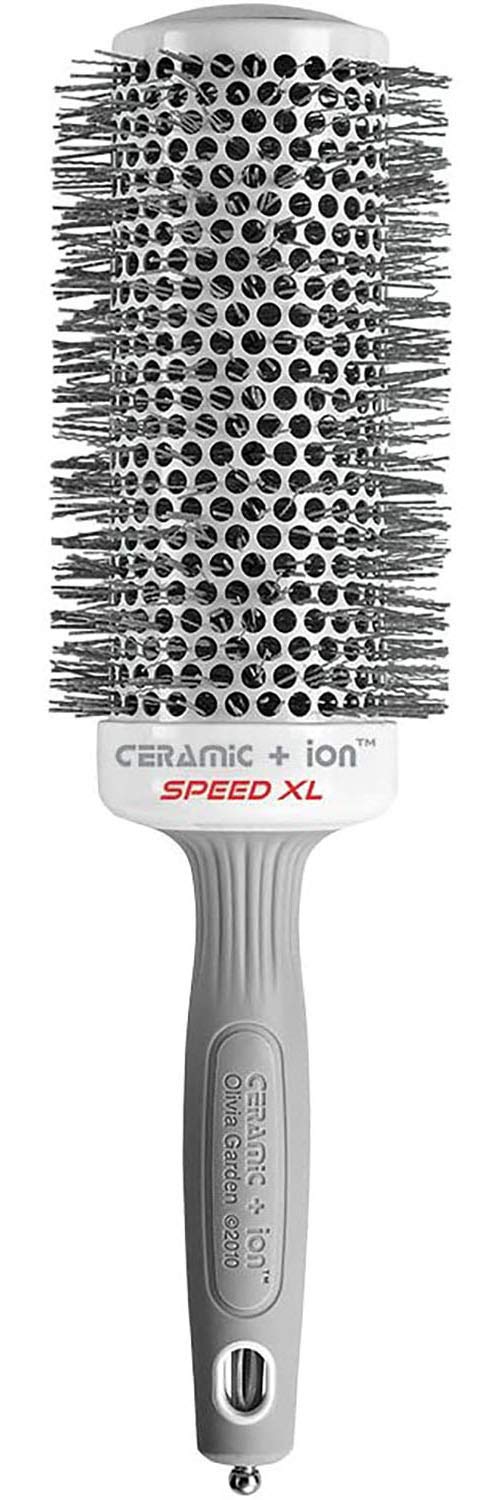 Olivia Garden Ceramic Ion Speed XL with seamless design for faster drying and smoother hair