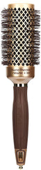 Olivia Garden NanoThermic round brush head for faster drying and shine.