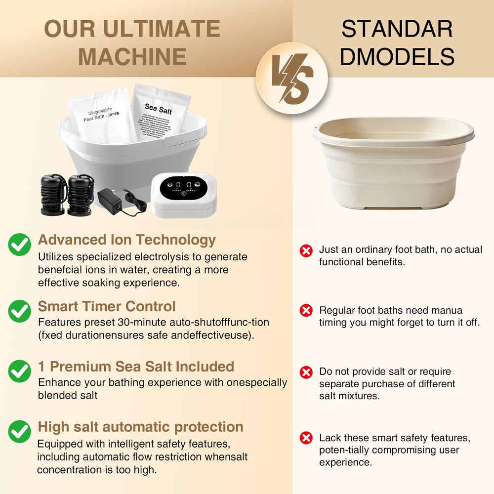 Olixie home spa foot soak area creates a calm at-home ritual.