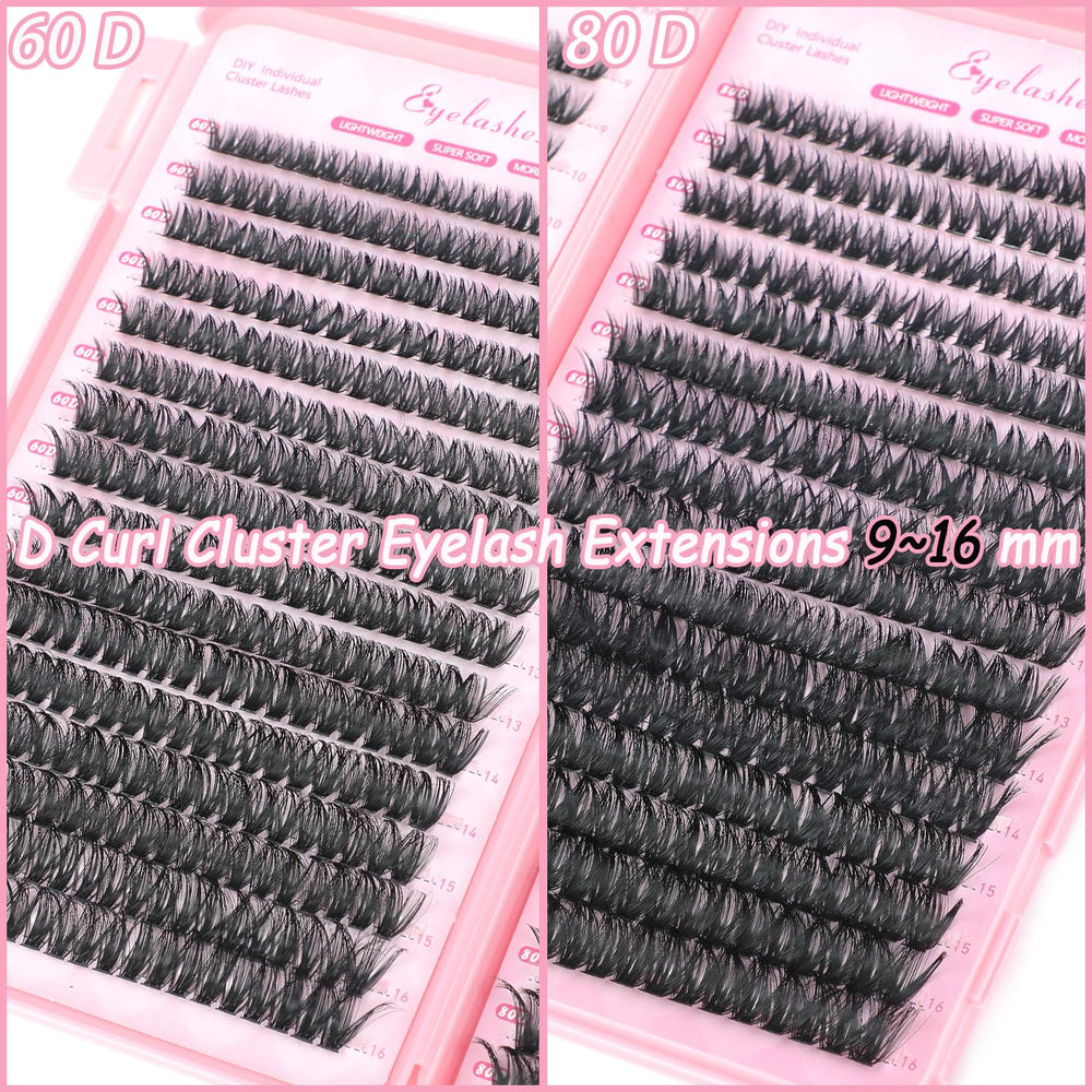 OLLAVO Manga Lash Clusters beginner-friendly DIY application guide