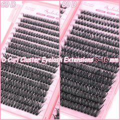 OLLAVO Manga Lash Clusters beginner-friendly DIY application guide