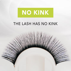 OLLOLASHES Matte black bottom lash extensions feel soft and elastic