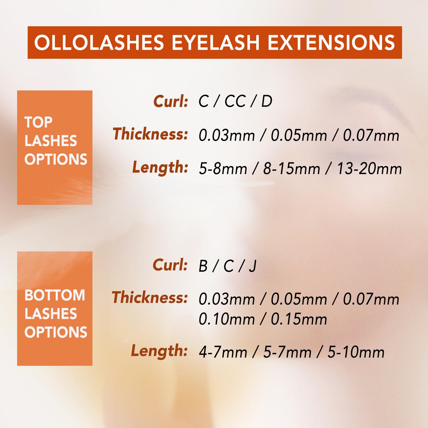 No glue residue at roots with neat lash strips from OLLOLASHES