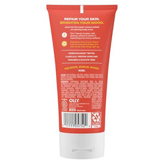 OLLY Bright Scrub aplicacion suave para exfoliar sin irritacion