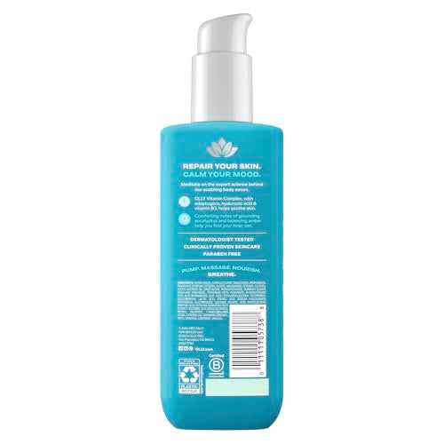 OLLY Calm Mood + Skin Serum, textura suave que se absorbe sin residuo pegajoso.