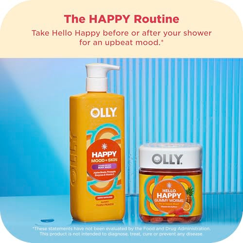 OLLY Exfoliating Body Wash envase-tubo: formato práctico para uso diario