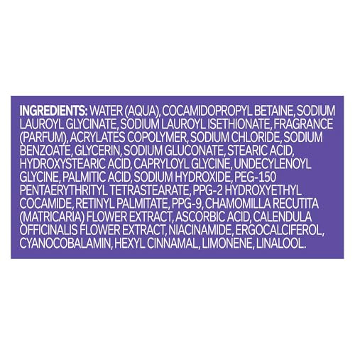 OLLY Renew Body Wash fragrance swirl conveying calm, sleep-ready atmosphere