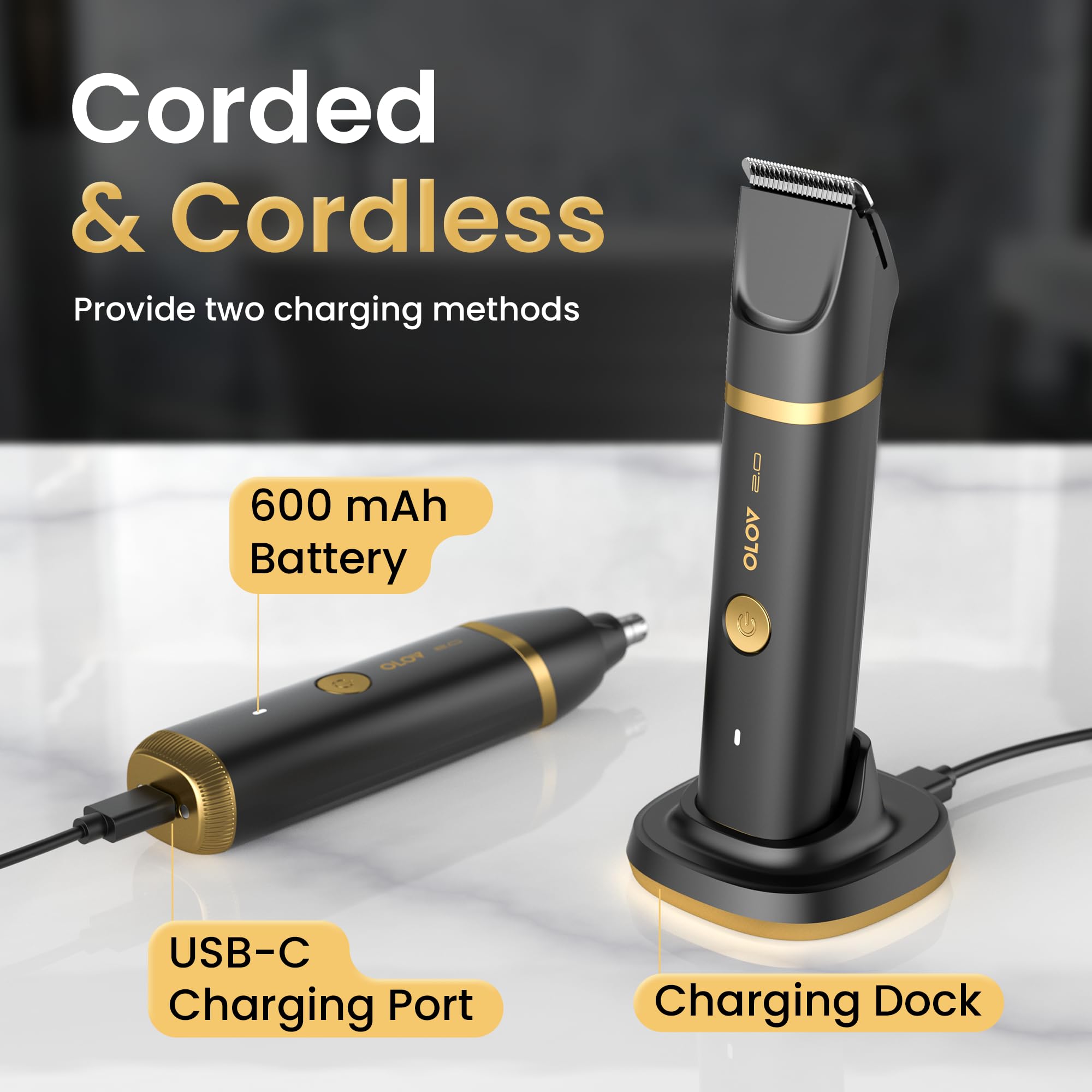 OLOV 2.0 replaceable ceramic blade heads for easy maintenance