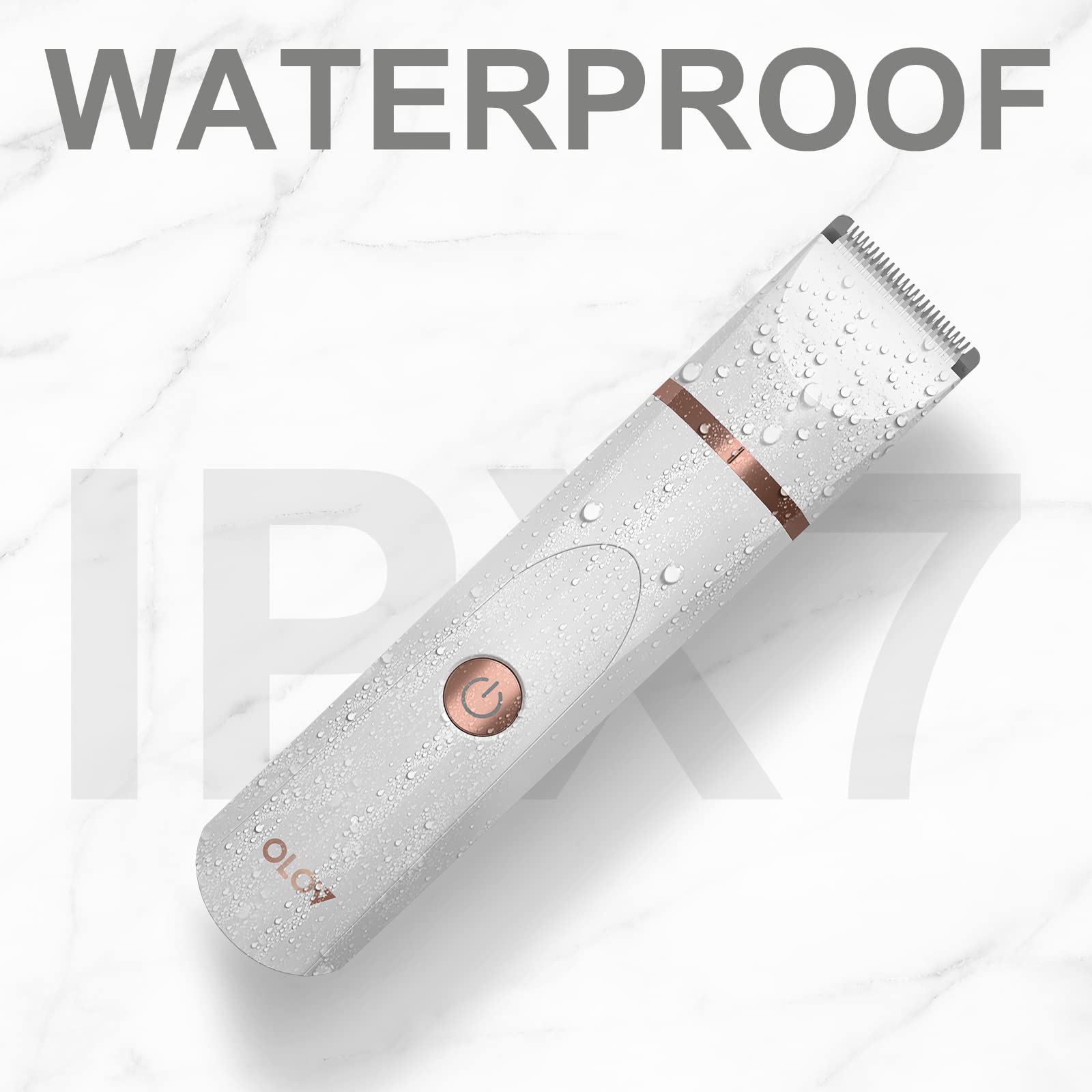 OLOV cordless, rechargeable trimmer for versatile use.