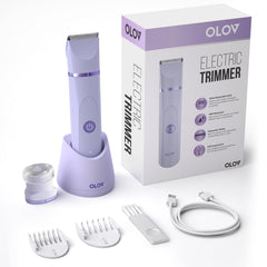 OLOV bikini-trimmed line provides quick, clean shaping for bikini area