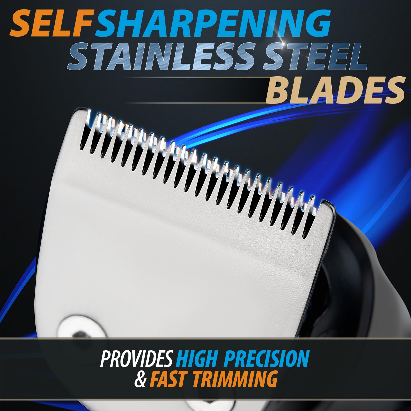 OLOV For Man all-in-one kit layout highlights versatile tools for facial, body, and hair grooming