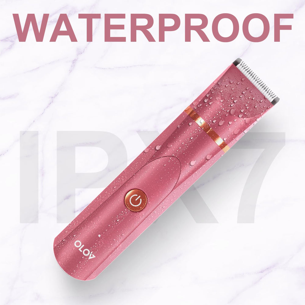 OLOV Portable Hygiene Trimmer with waterproof design for easy post-shower grooming