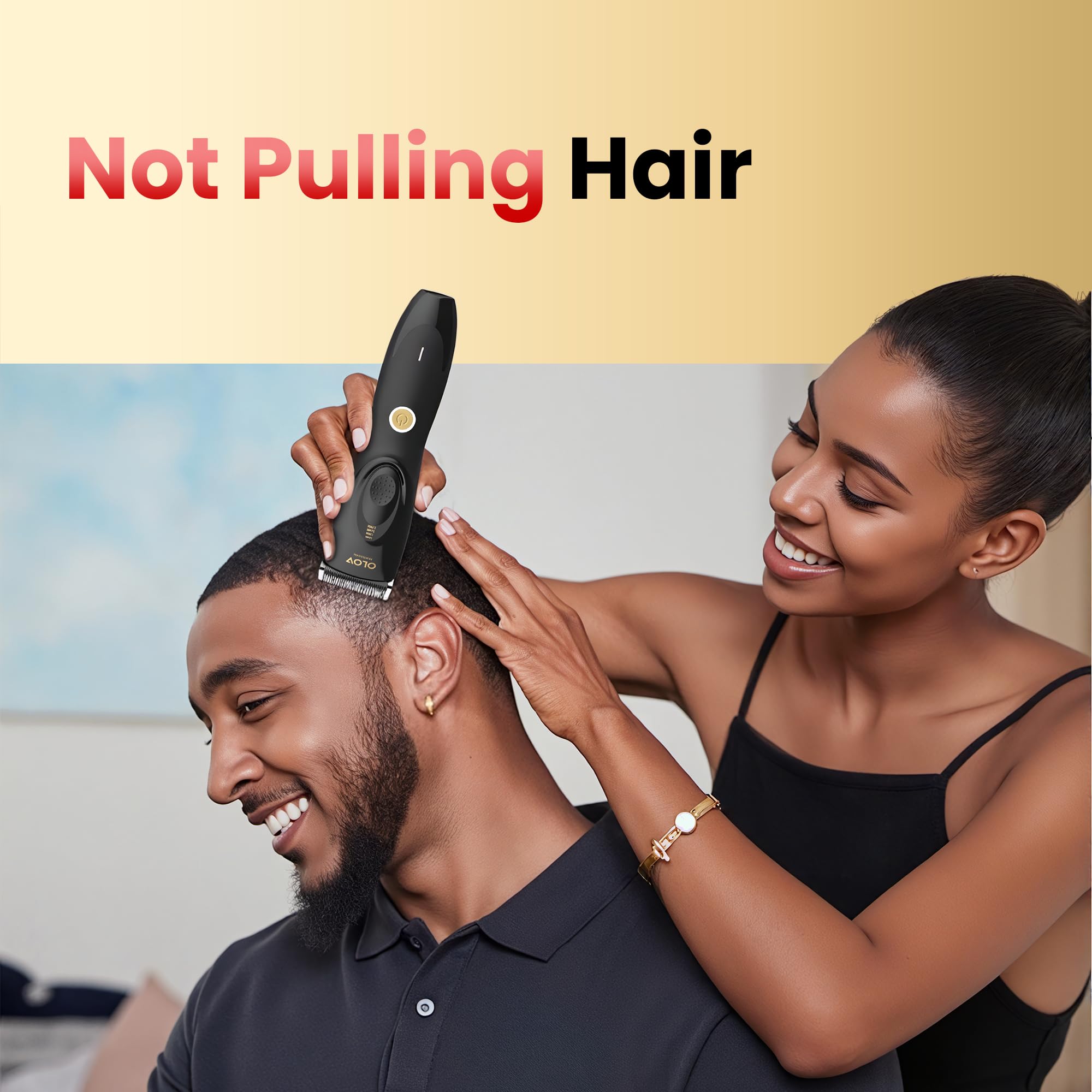 OLOV PROFESSIONAL ergonomic anti-slip grip for comfortable handling.