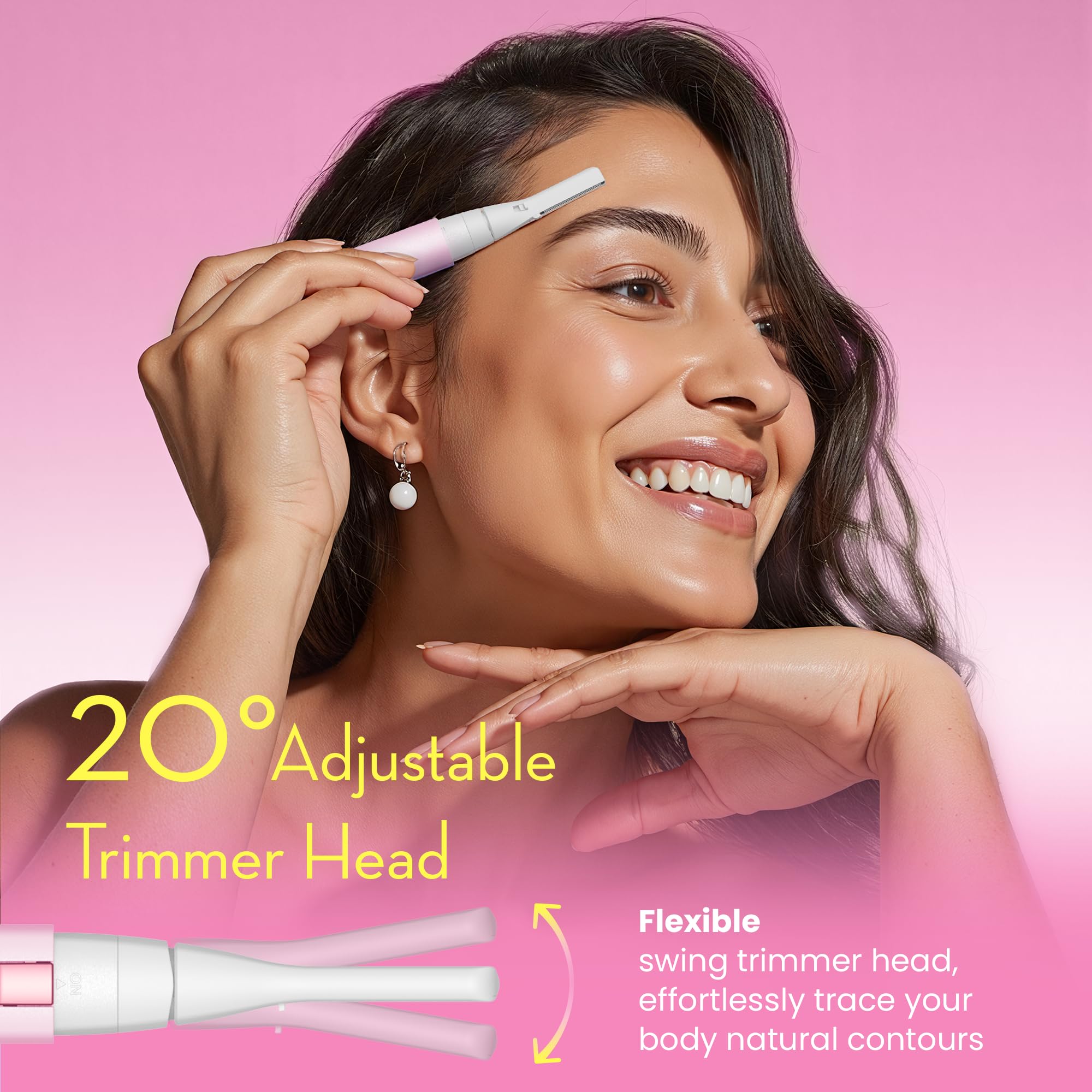 OLOV slim body hair remover on the go, compact and portable