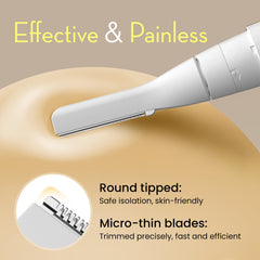 OLOV slim eyebrow trimmer for delicate shaping and clean lines