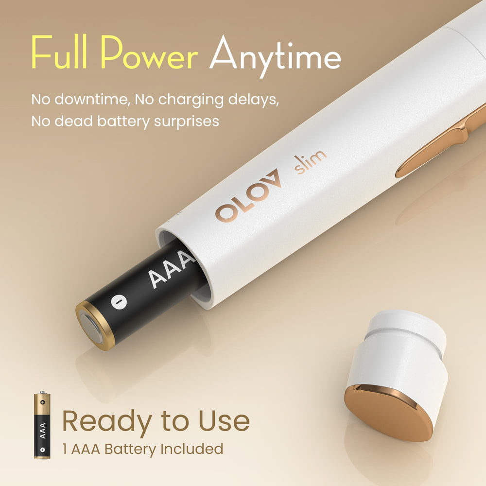 OLOV slim two replaceable blades for long-lasting performance