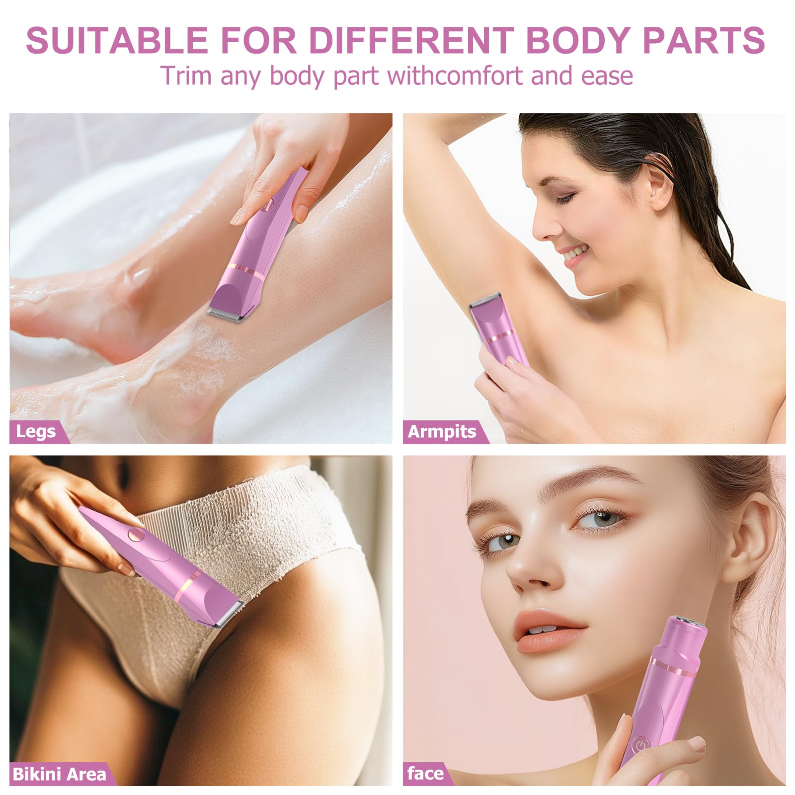 OLOV soft skin-friendly ceramic blades minimize pulling and irritation
