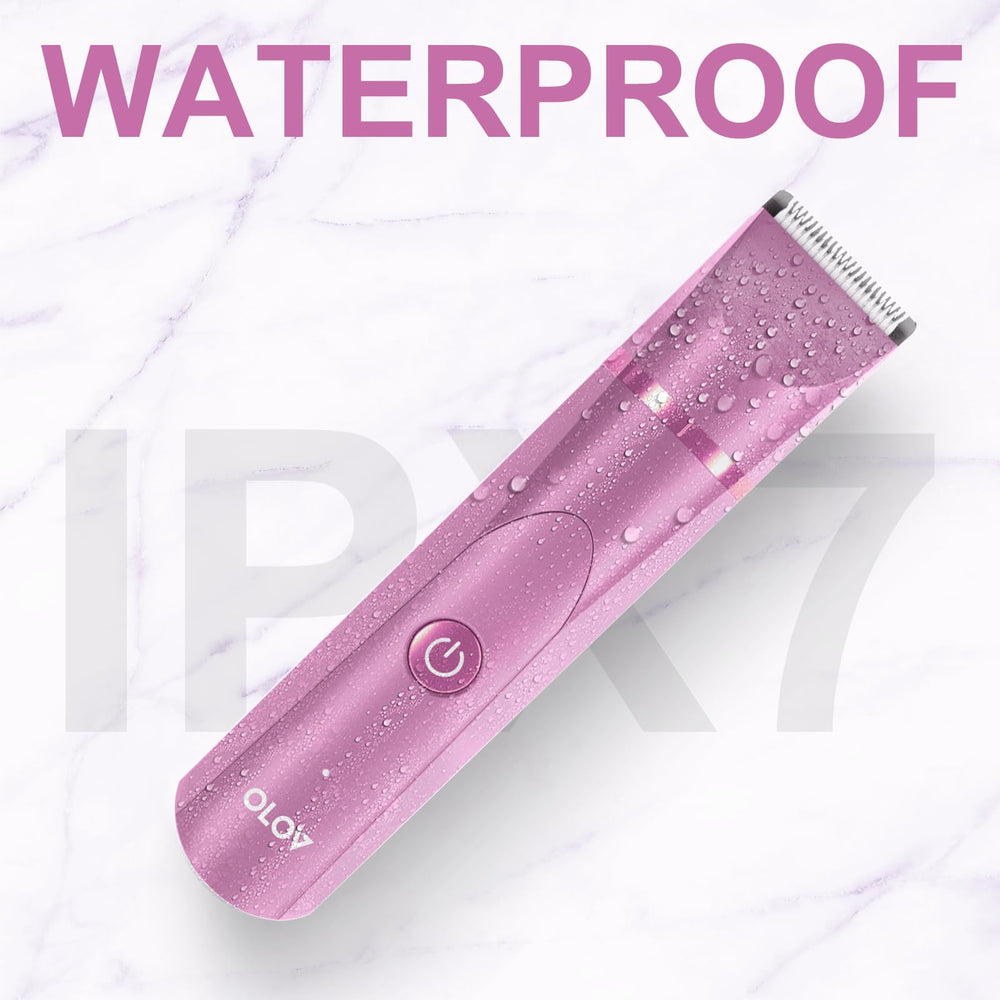 OLOV two adjustable trimming guards cover different hair lengths