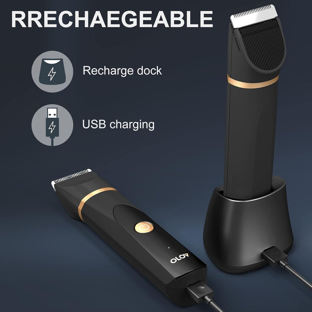 OLOV USB recharge dock makes charging quick and tidy.