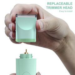 OLOV USB recharge dock keeping the trimmer ready for cordless use
