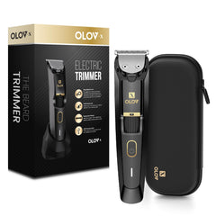 OLOV X beard trimmer with precision dial for precise length control.