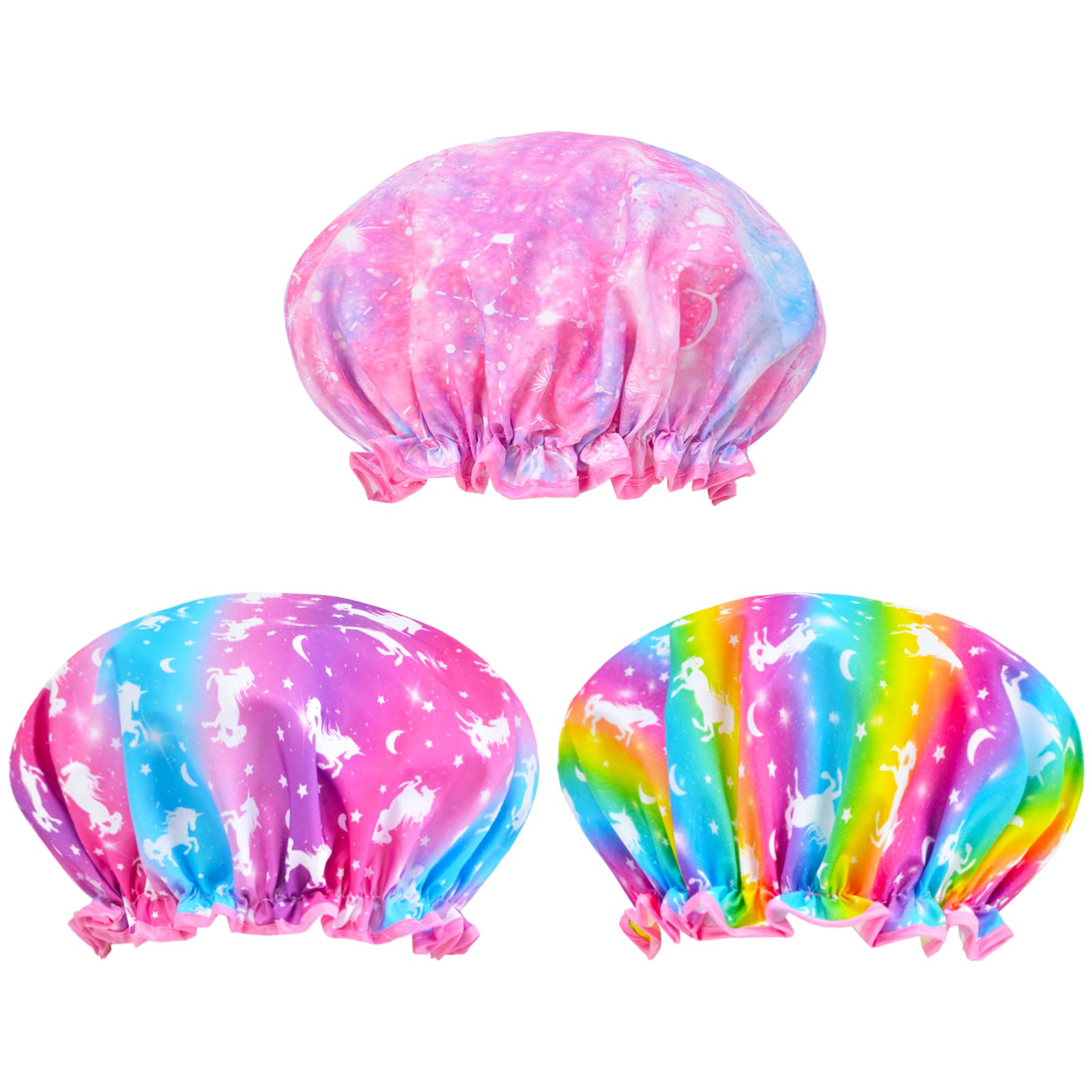 Gorro OlyPegic sirena: impermeable y cómodo para el lavado diario.