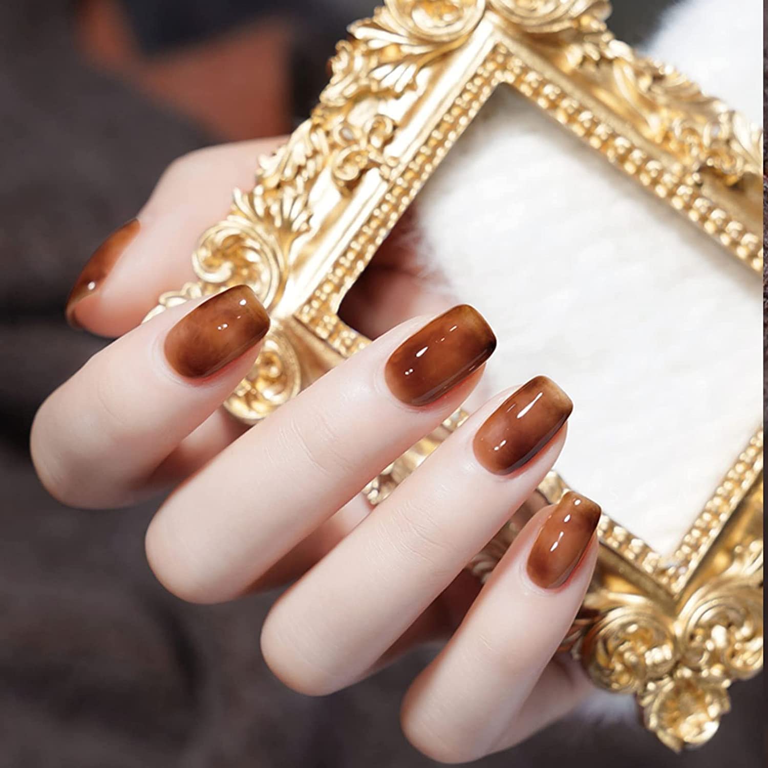 Omainy Jelly Gel Set colores de otoño, look sofisticado para ocasiones.