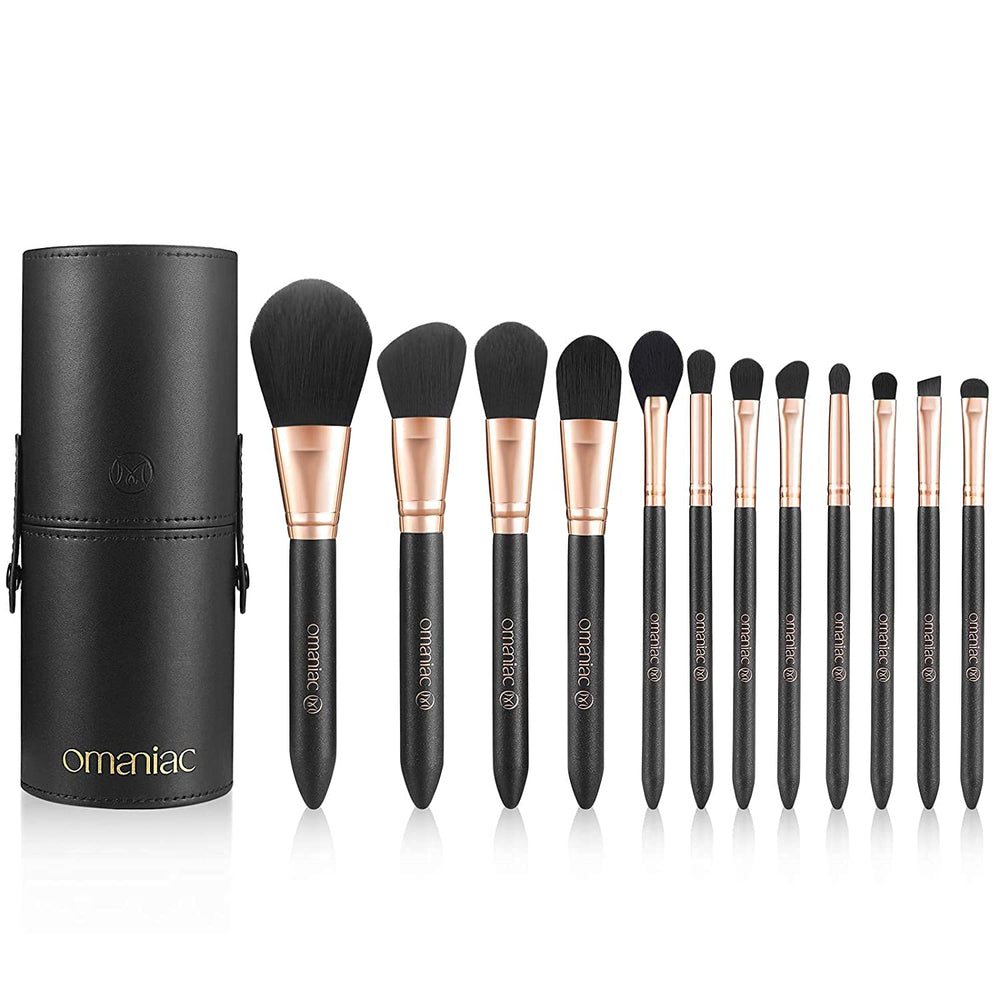 OMANIAC gift-ready brush set for beginners and makeup enthusiasts.