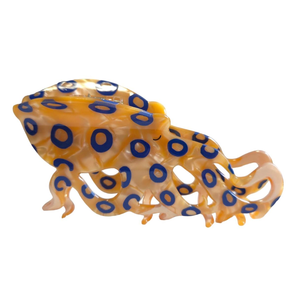 OMG Decor pinza pulpo azul con aro: ideal para peinados con estilo