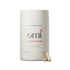 OMI WellBeauty peptide bottle for daily scalp care and follicle support