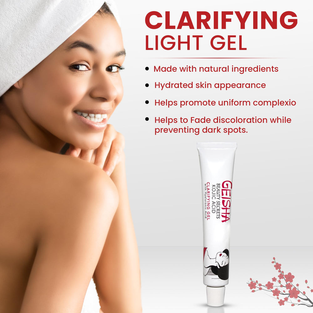 Uso en cuerpo con gel ligero que hidrata sin grasa de OMIC Geisha.