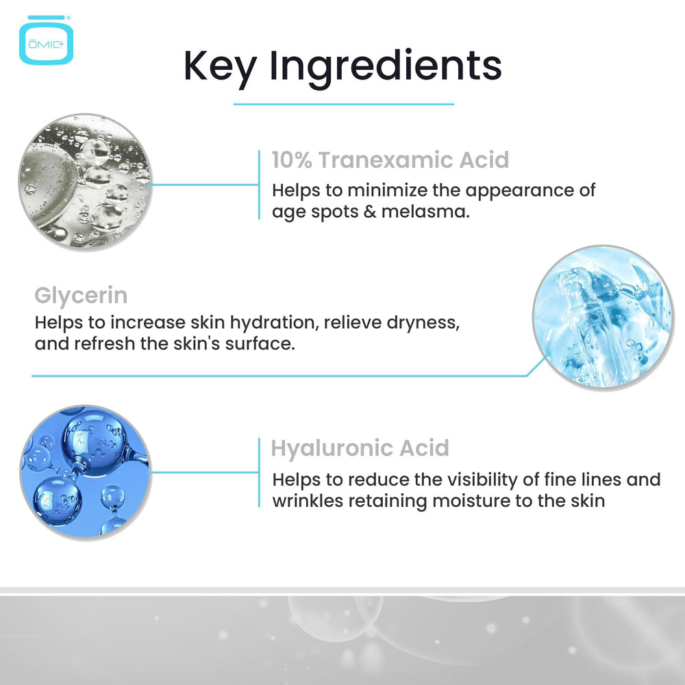Application on hand demonstrates gentle, easy-to-use serum.