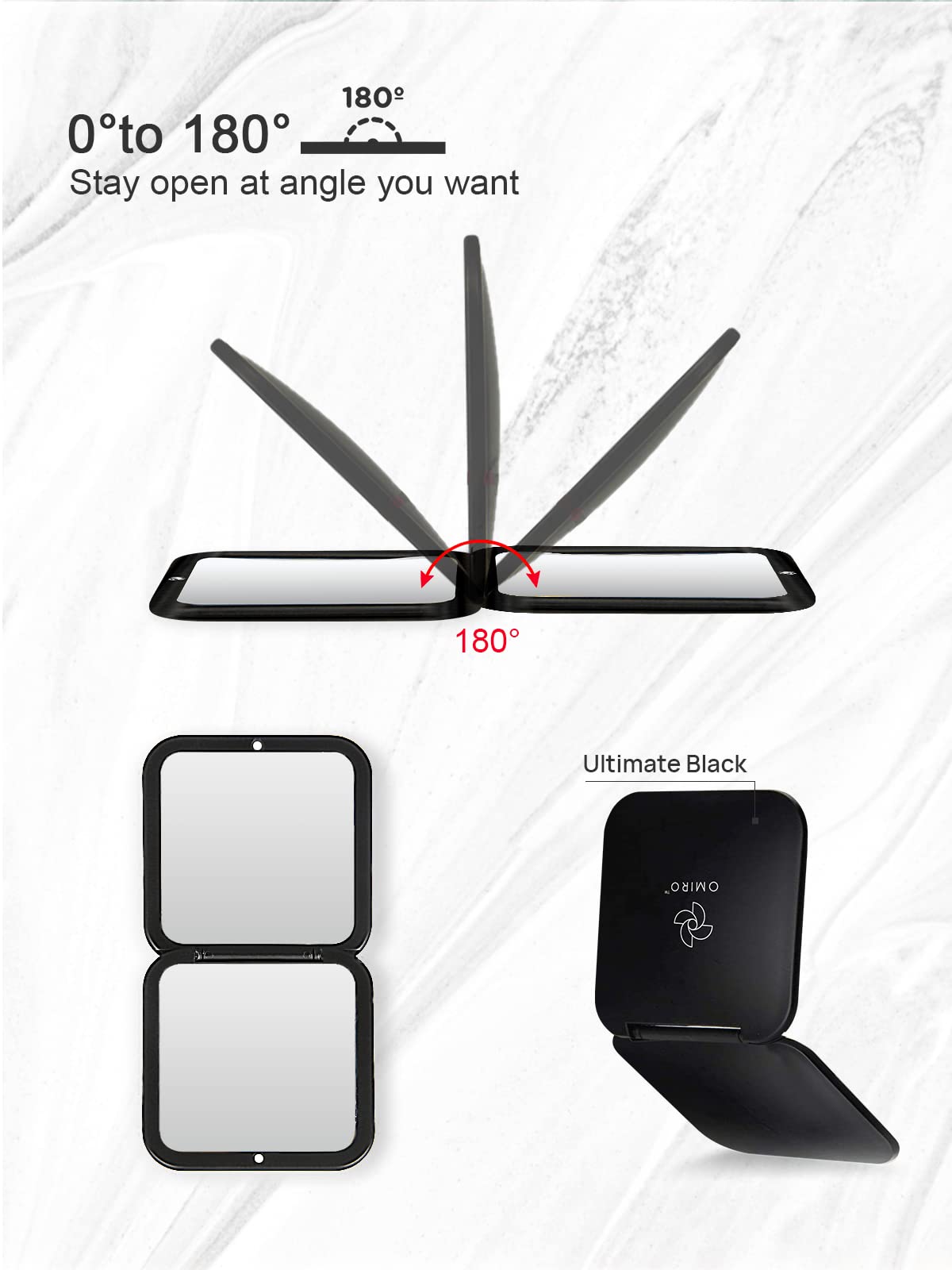 OMIRO acrylic-body-diamond-finish provides a sleek, durable feel in daily use.