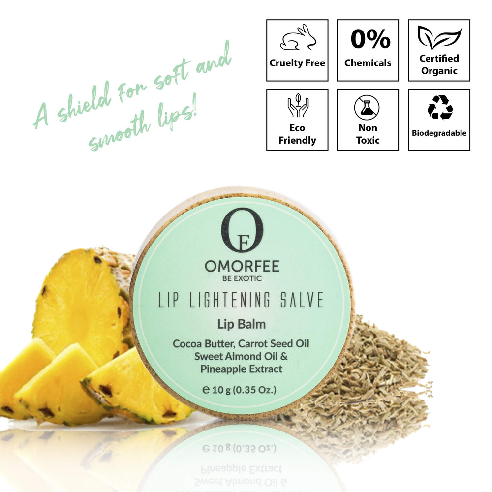 OMORFEE aceite semilla zanahoria protege y restaura color natural de los labios