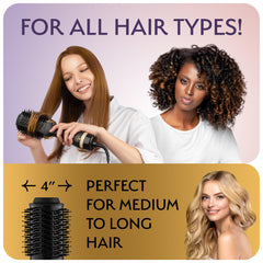 OMOteam heat-settings three modes shown for tailored styling and protection