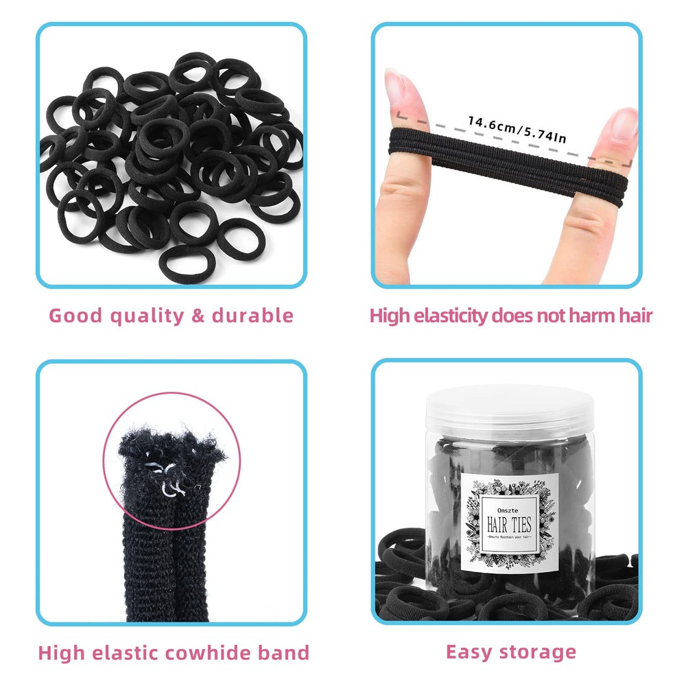 Omszte black color complements outfits and school looks