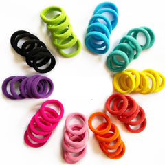 Omszte soft cotton toddler elastics ensure gentle wear without snags