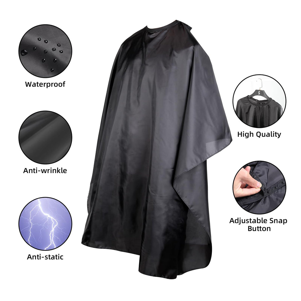 Omvoina cape made of 100% nylon fabric for lightweight durability.