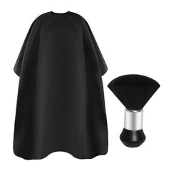 Omvoina professional haircut cape with adjustable snap closure for a comfortable fit.