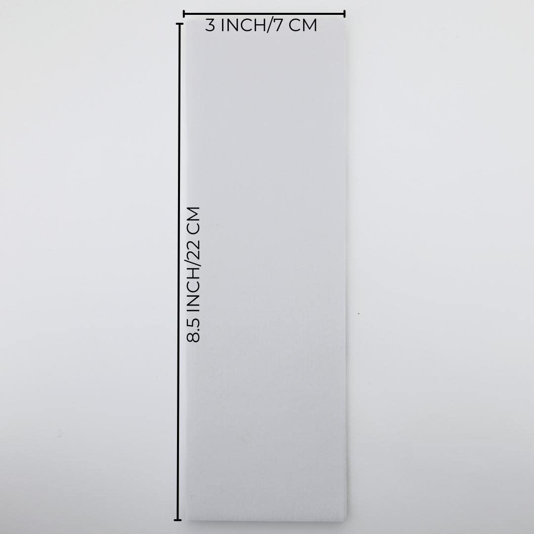 Omwah Beauty soft wax compatible strips ideal for larger areas.