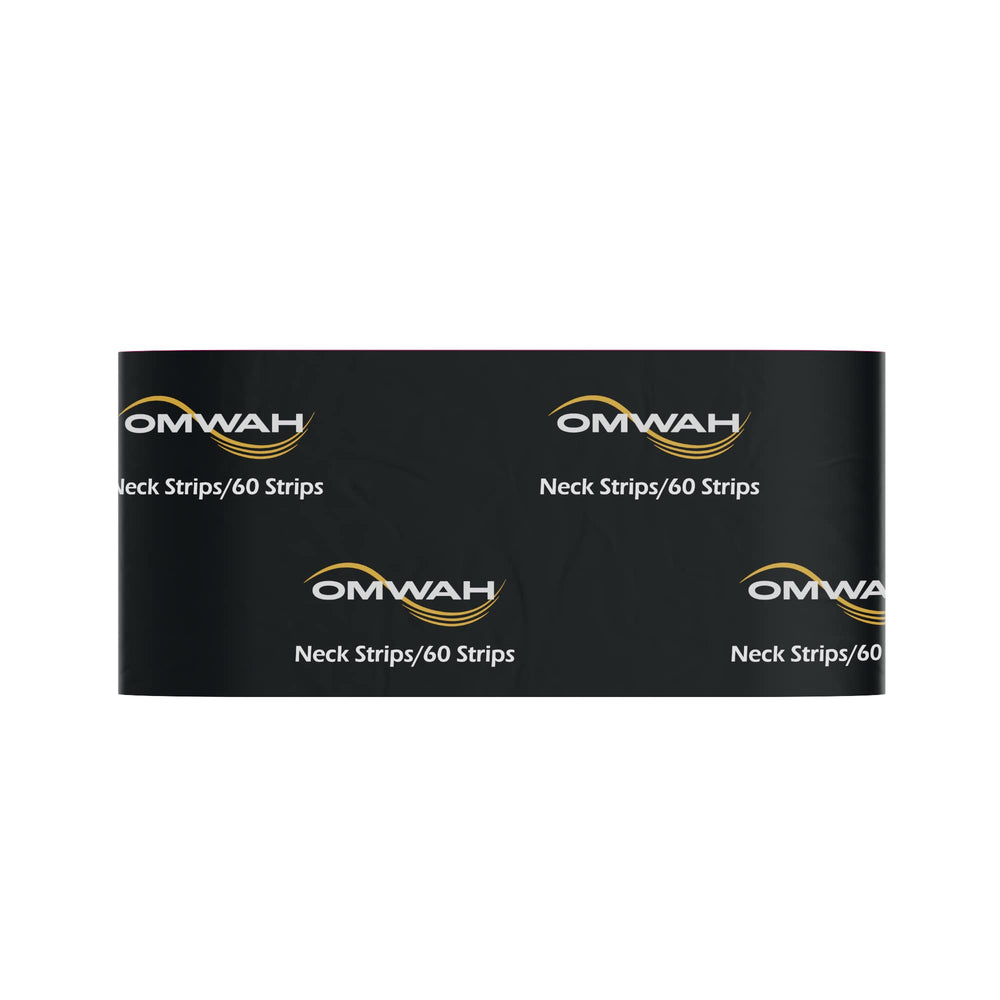 OMWAH soft absorbent material provides comfortable protection during haircuts.
