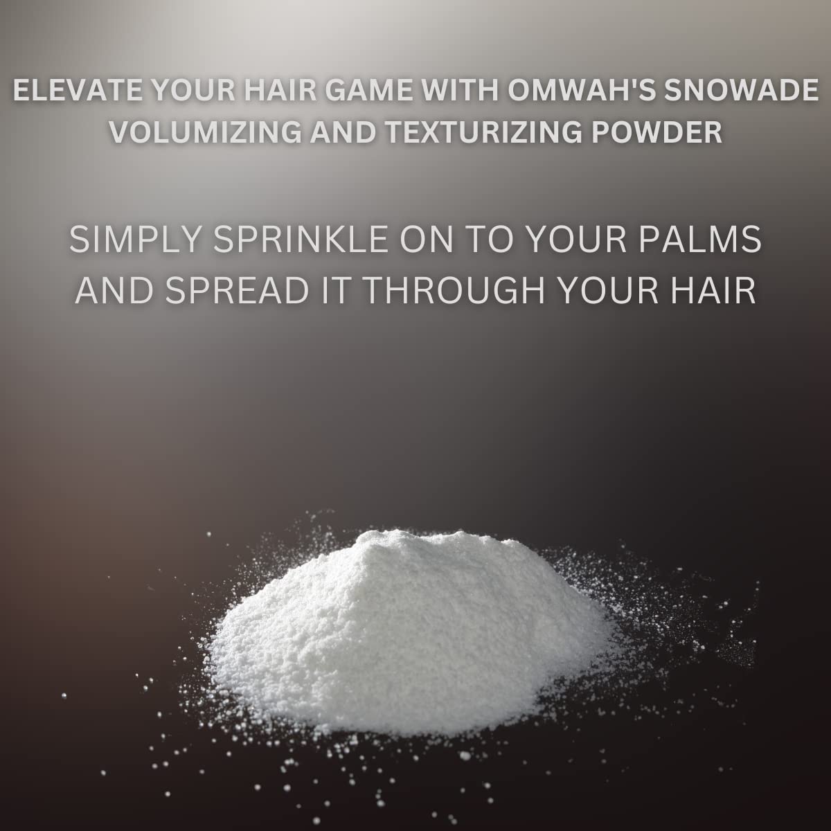 OMWAH Snowade, residuo cero para un aspecto limpio durante el día.