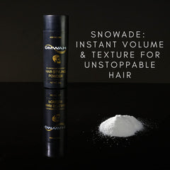 OMWAH Snowade, añade volumen y textura al cabello con acabado natural.