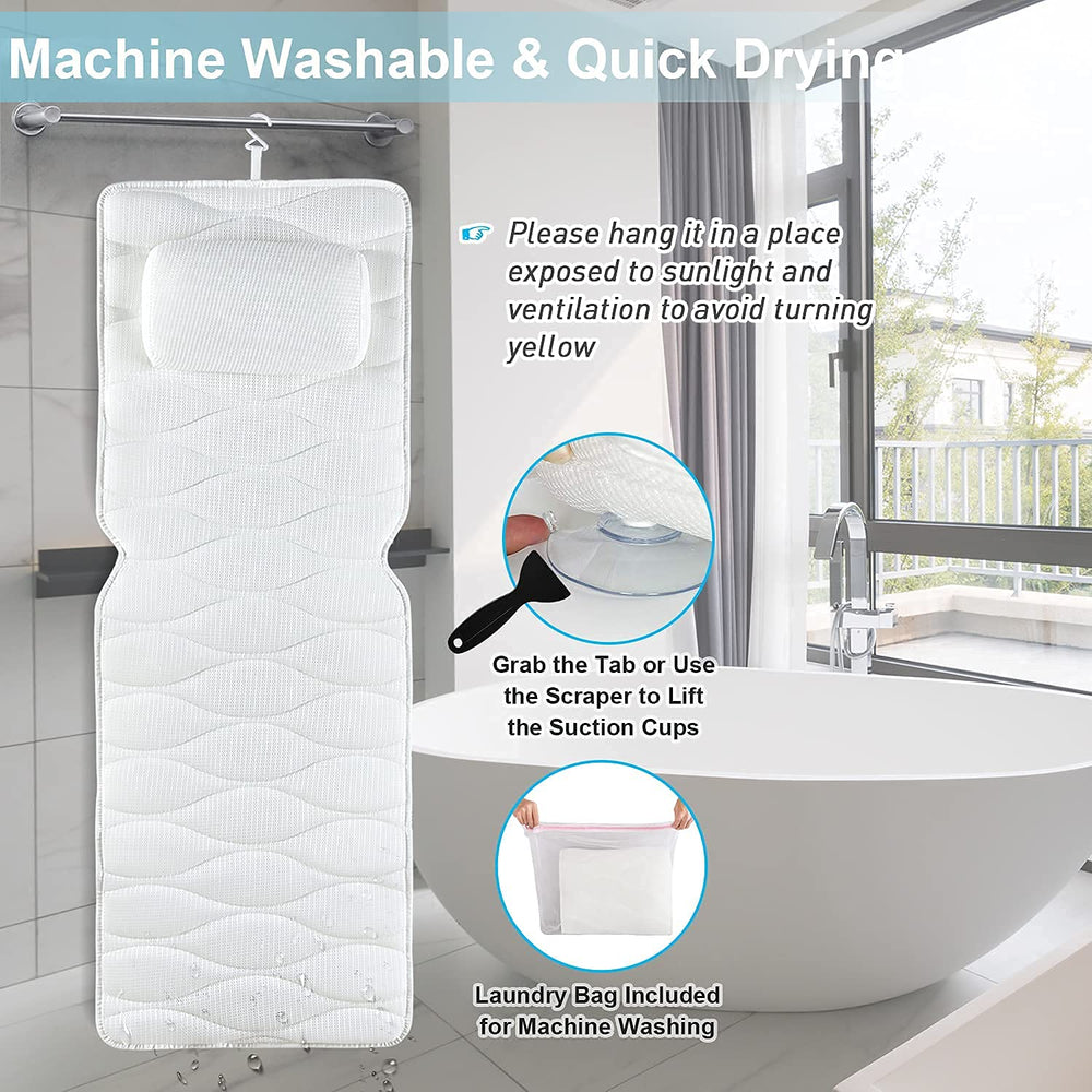 OMYSTYLE hanging hook shown for quick drying and storage